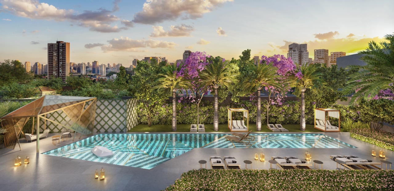 perspectiva piscina descoberta