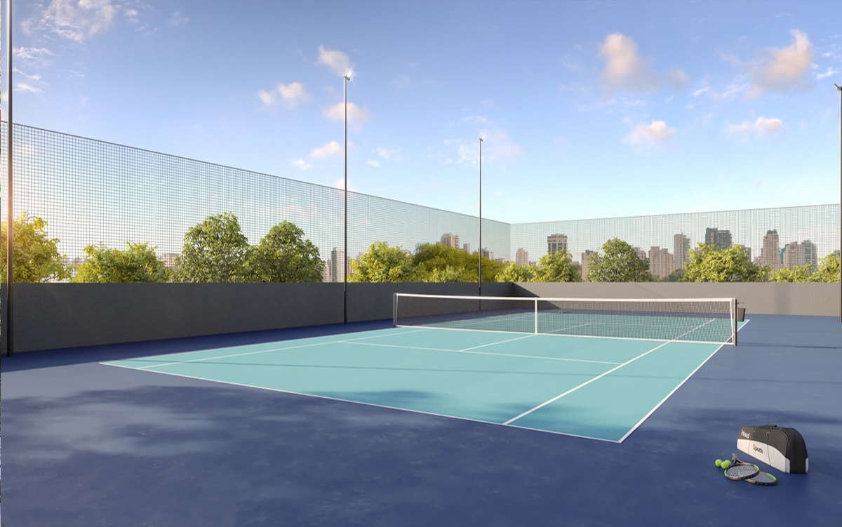 quadra de tenis